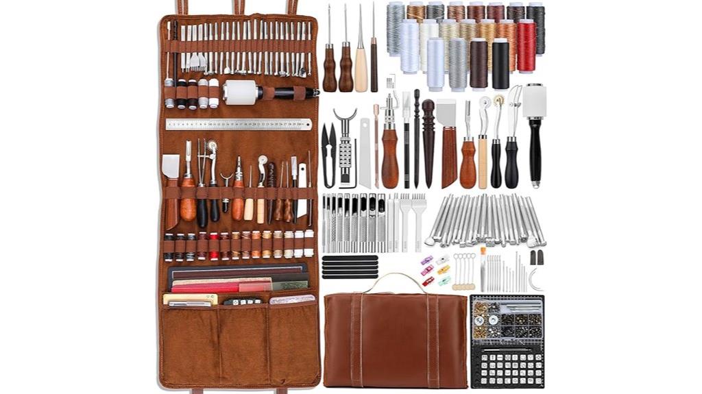 leather crafting tool set