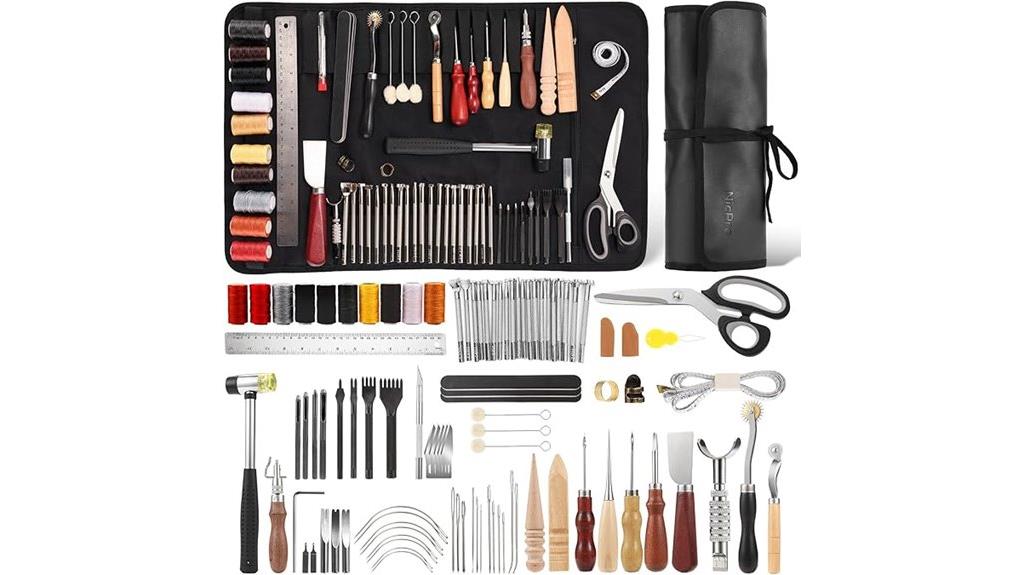 leather crafting tool set