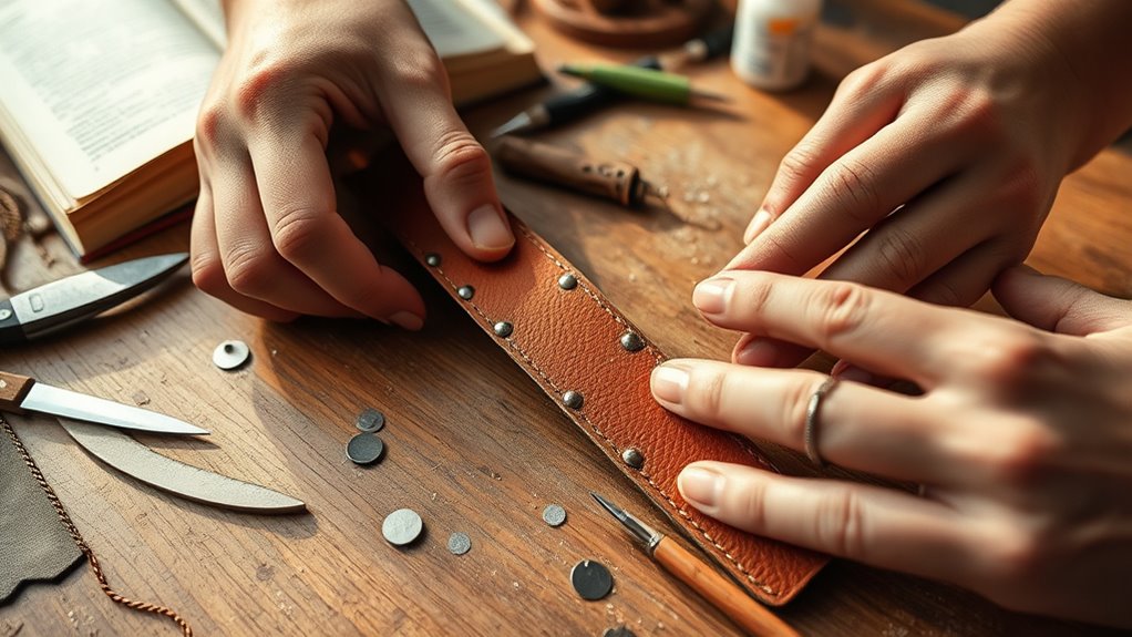 leather dyeing and finishing