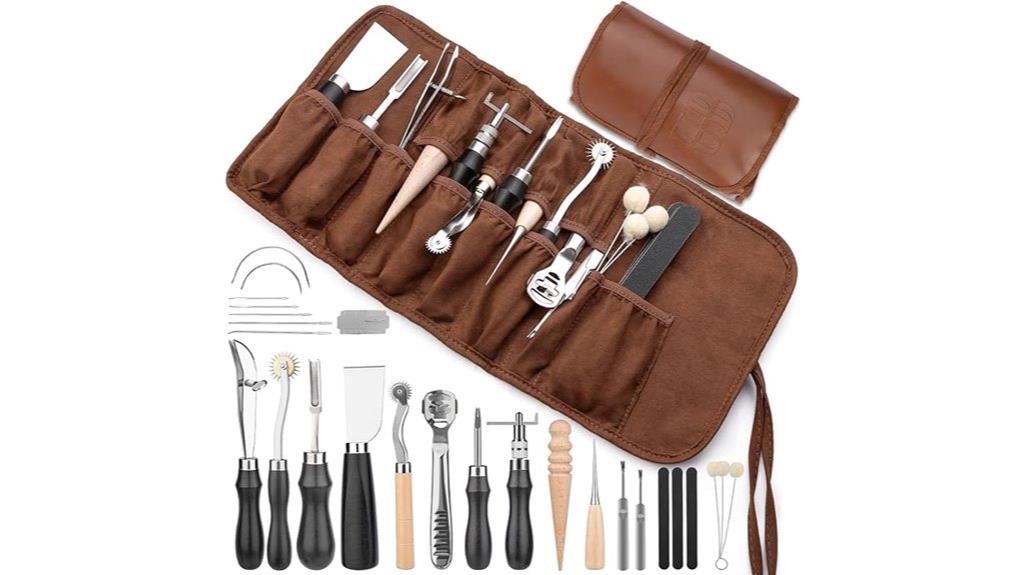leatherworking tools set