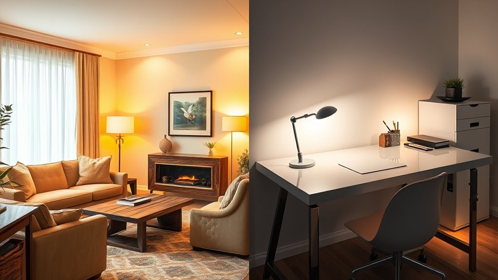 lighting color temperature comparison