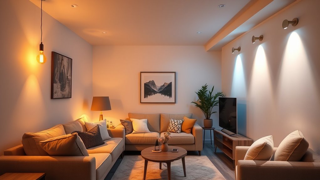 lighting fixtures influence mood