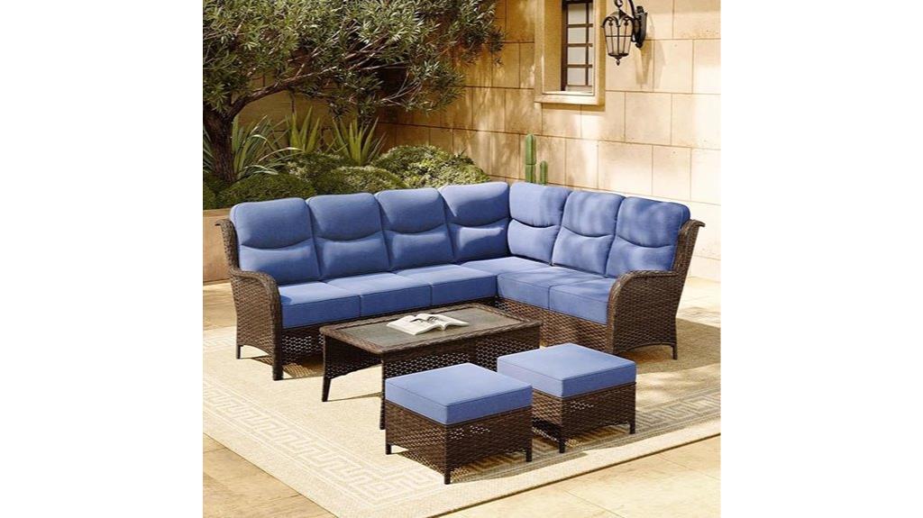 luxury 4 piece patio set