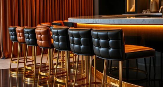luxury bar stool selections