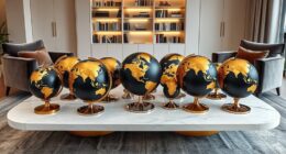 luxury globe decor collection