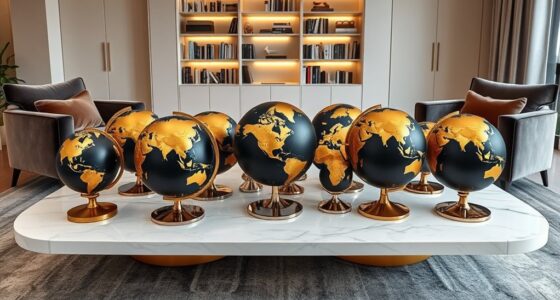 luxury globe decor collection