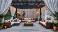 luxury patio sectional options