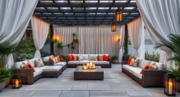 luxury patio sectional options