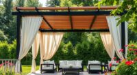 luxury pergola kit selection