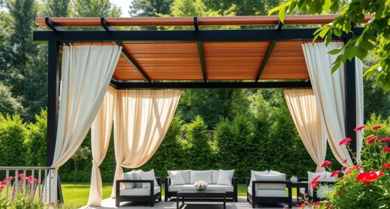 luxury pergola kit selection