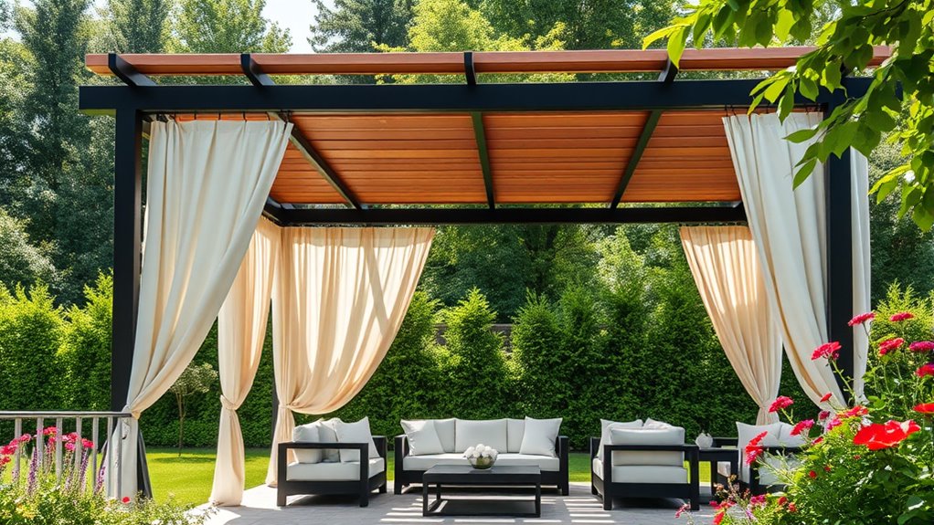 luxury pergola kit selection