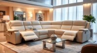 luxury recliner sectionals 2025