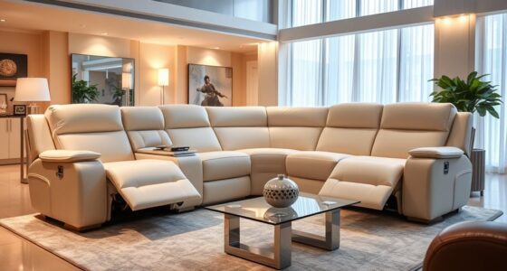 luxury recliner sectionals 2025