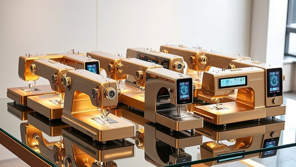 luxury sewing machines overview