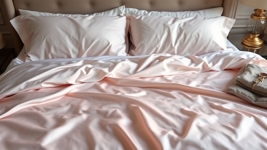luxury silk bedding options