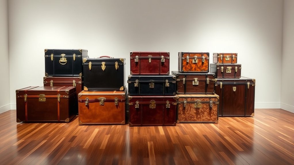 luxury storage trunk selection