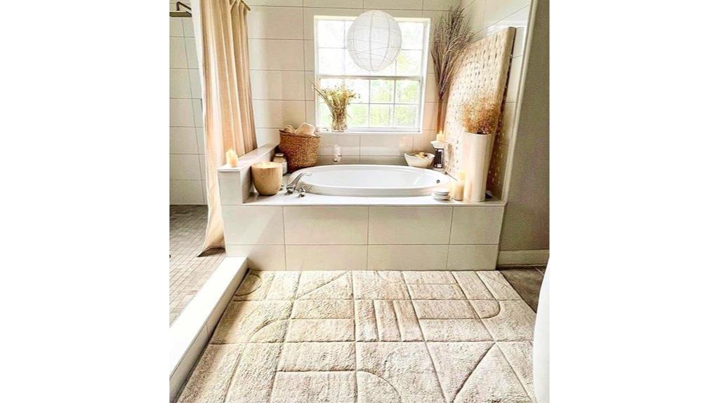 machine washable organic cotton rug