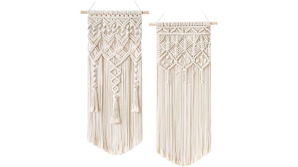 macrame wall decor set