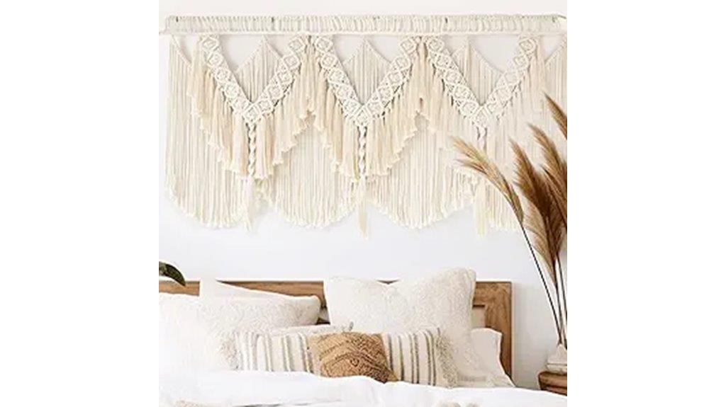 macrame wedding wall decor