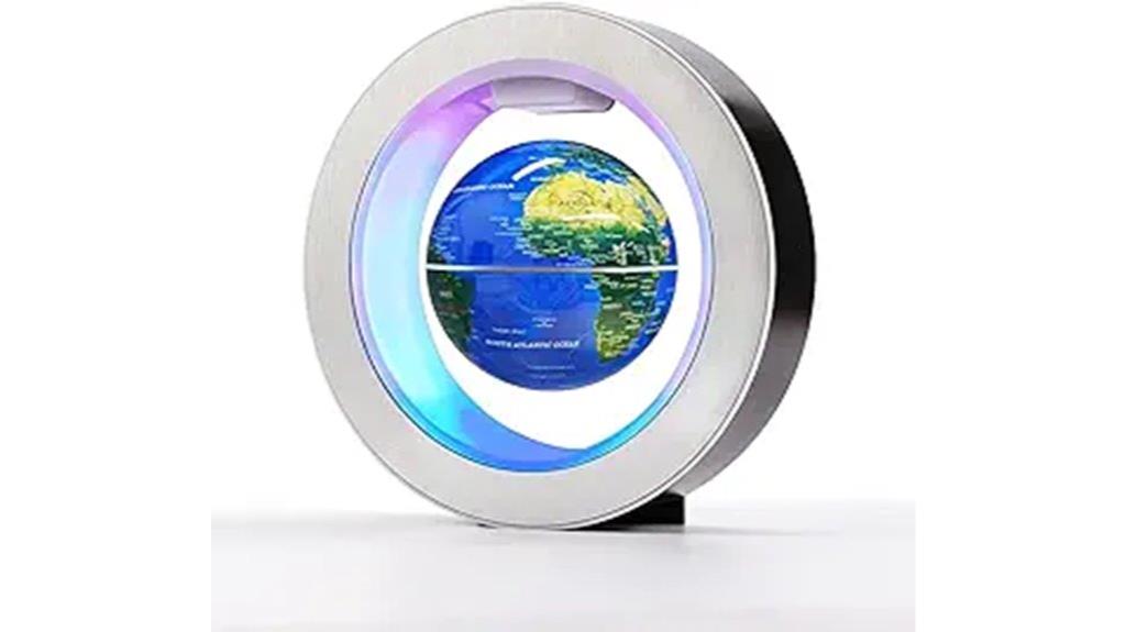 magnetic floating globe lights