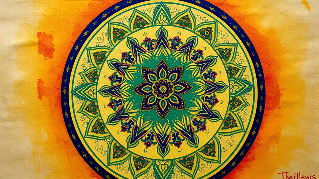 mandalas symbolize spiritual unity