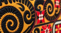 maori textile design influence