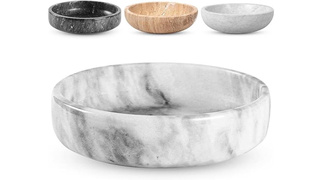 marble decorative kitchen bowl