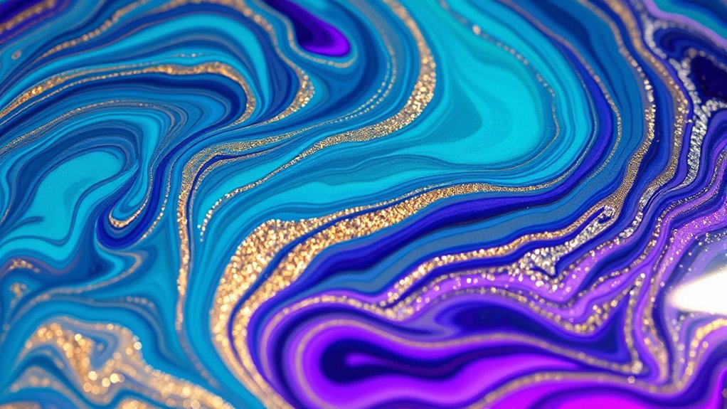 master blending vibrant colors