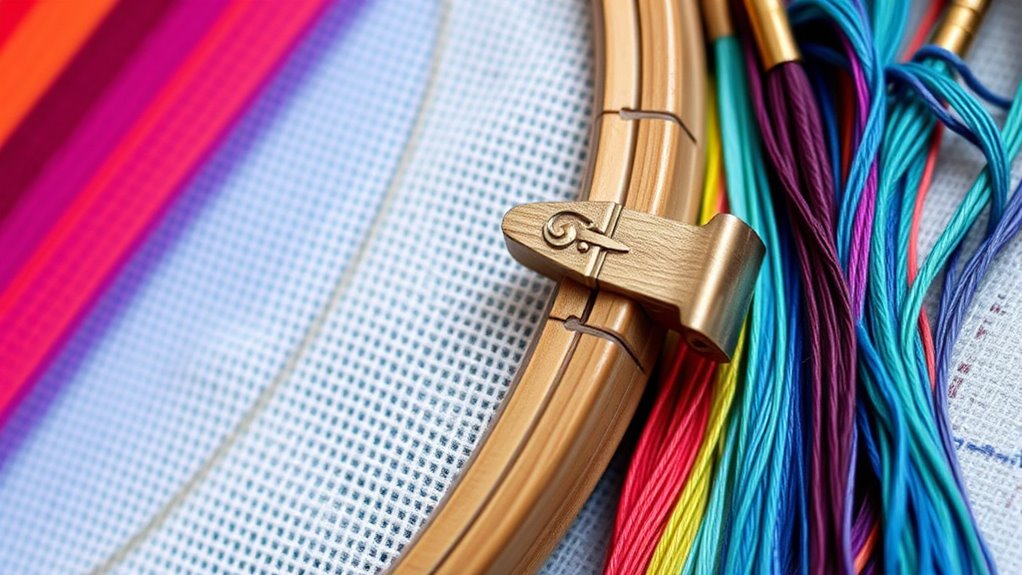 match hoop size to fabric