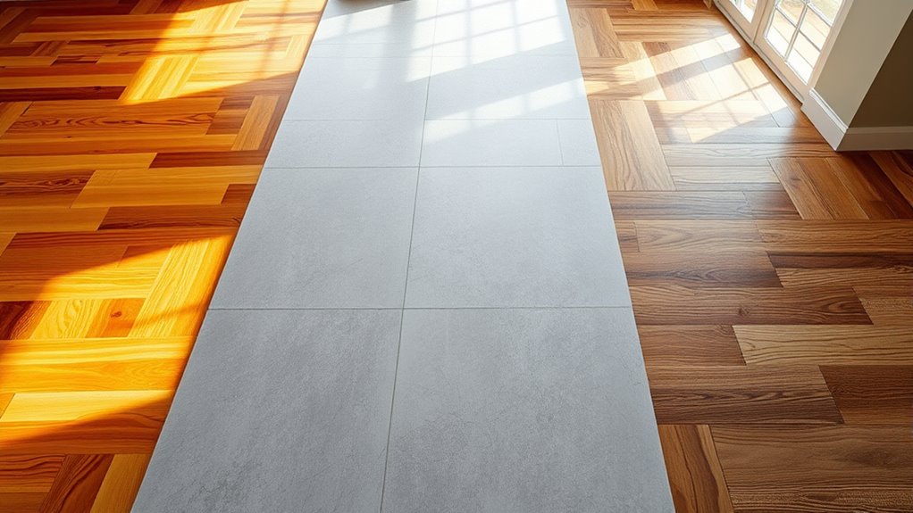 matching flooring with decor