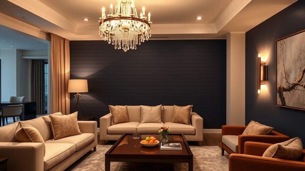 matching lighting fixtures decor