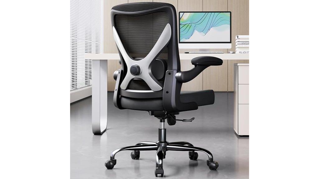mesh high back lumbar