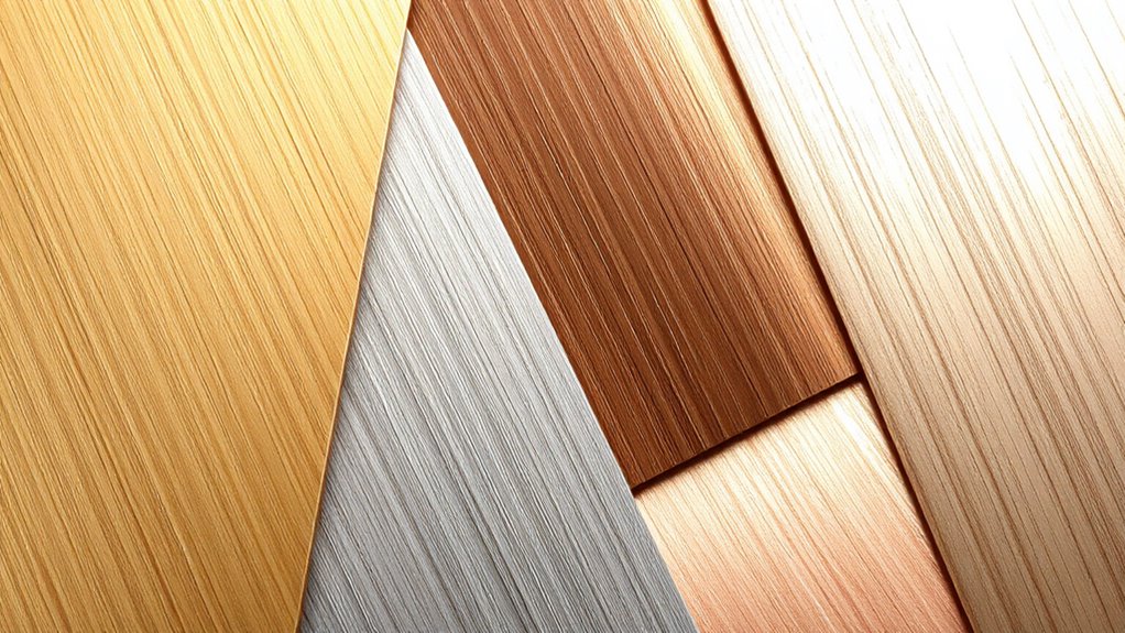 metal finishes unique characteristics