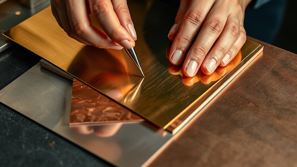 metal mixing color coordination