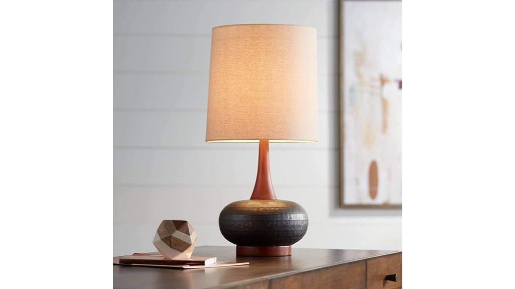 mid century modern table lamp