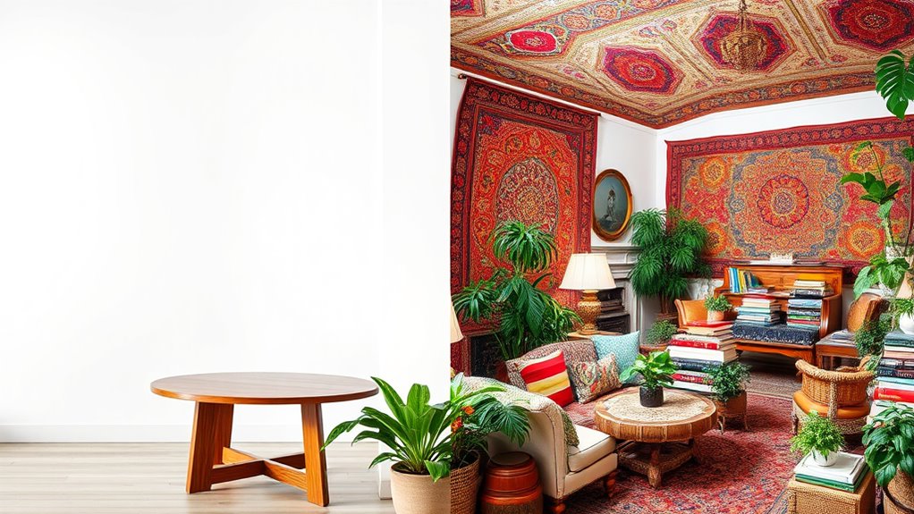 minimalist versus maximalist decorating