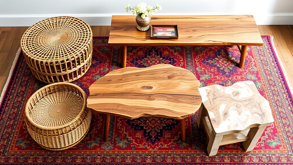 mix shapes and materials