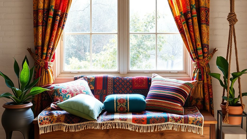 mix textures and patterns