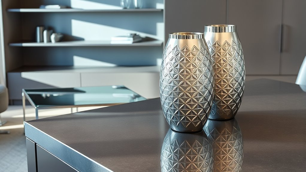 mixing metallic tones thoughtfully