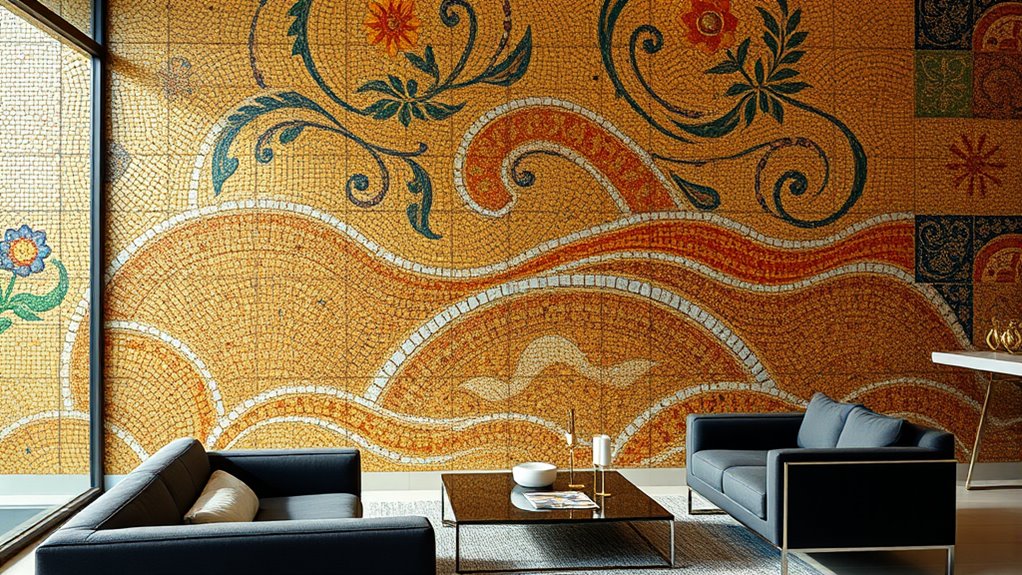 modern byzantine inspired artistic reinterpretation