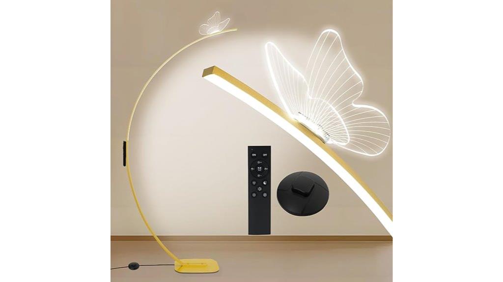 modern dimmable arc lamp