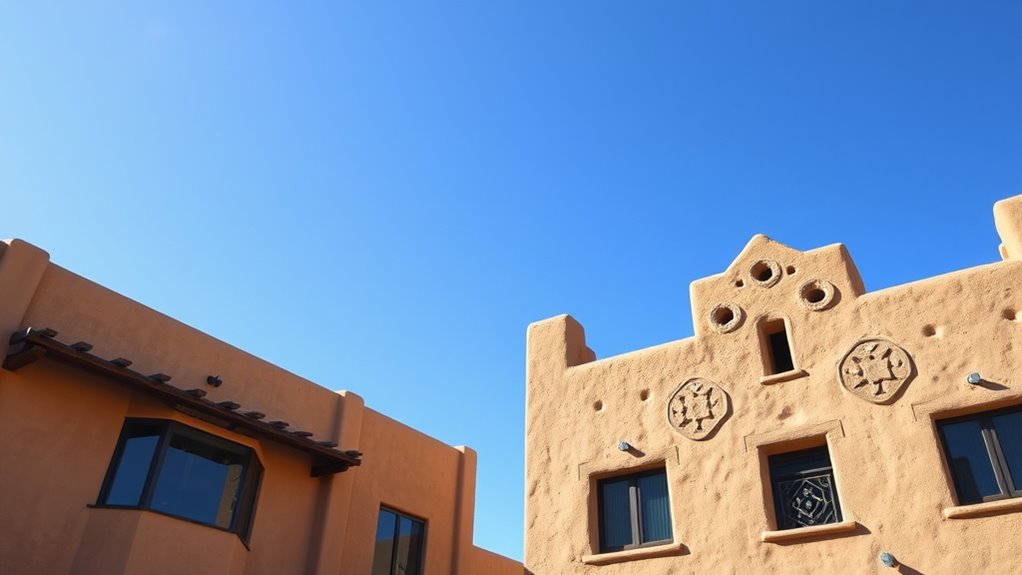 modern sustainable pueblo adaptations