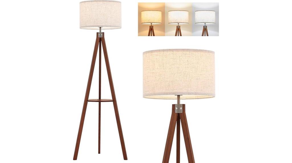 modern tripod floor lamp