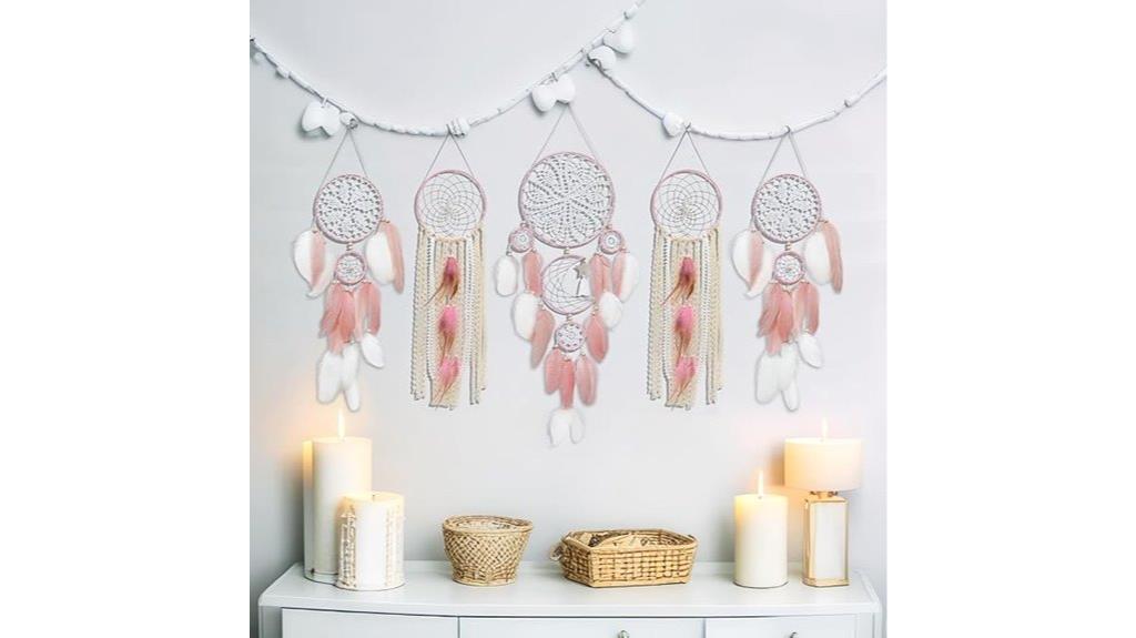 moon phase dreamcatcher set