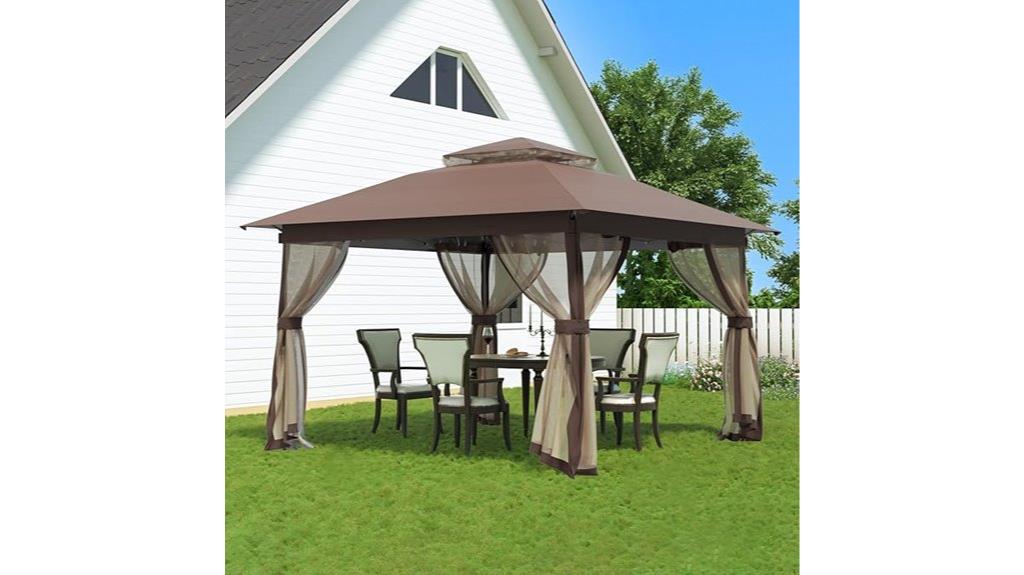 mosquito net waterproof gazebo