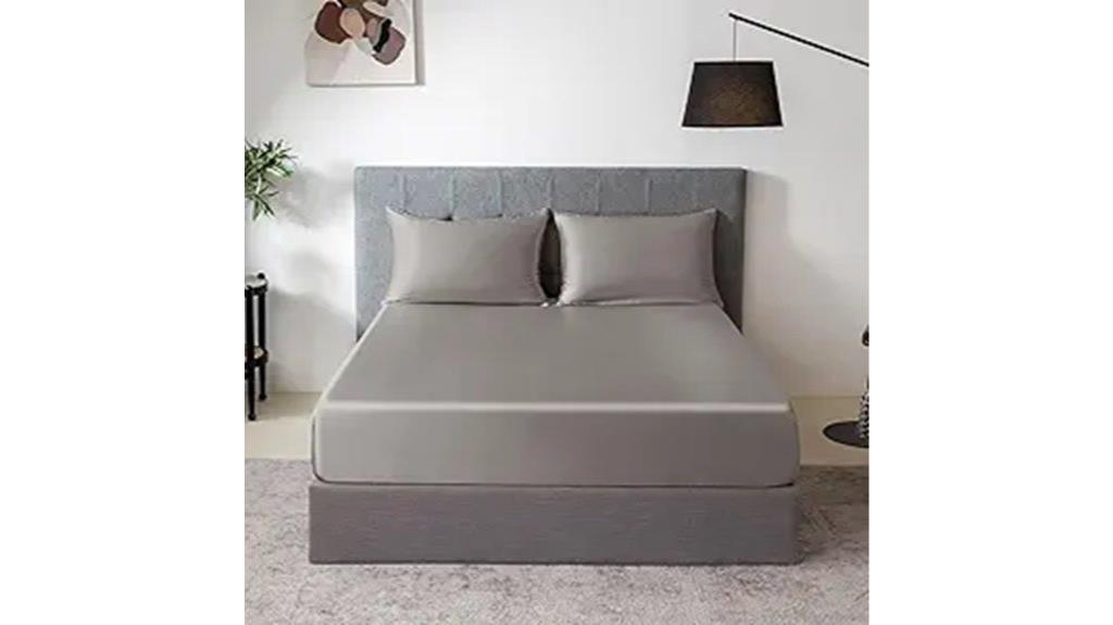 mulberry silk queen sheet
