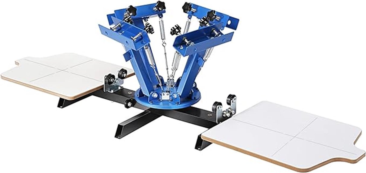 multi color screen printing machine
