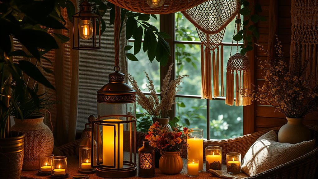 natural earthy illuminated textures