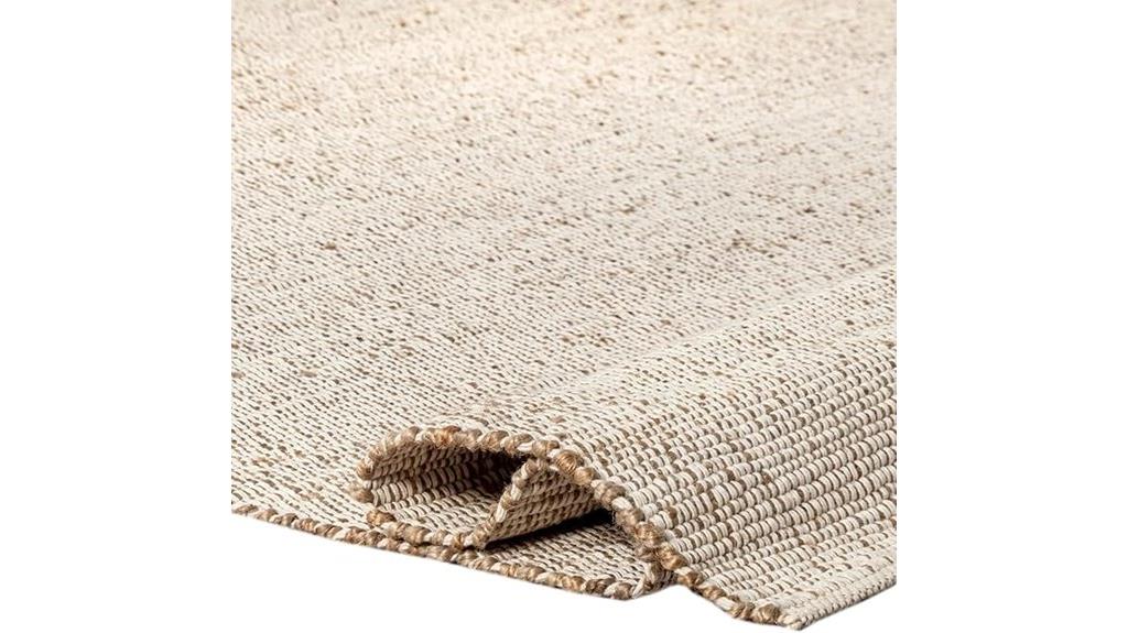 natural farmhouse jute rug