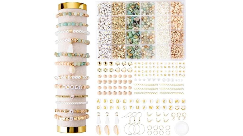 natural stone beads kit